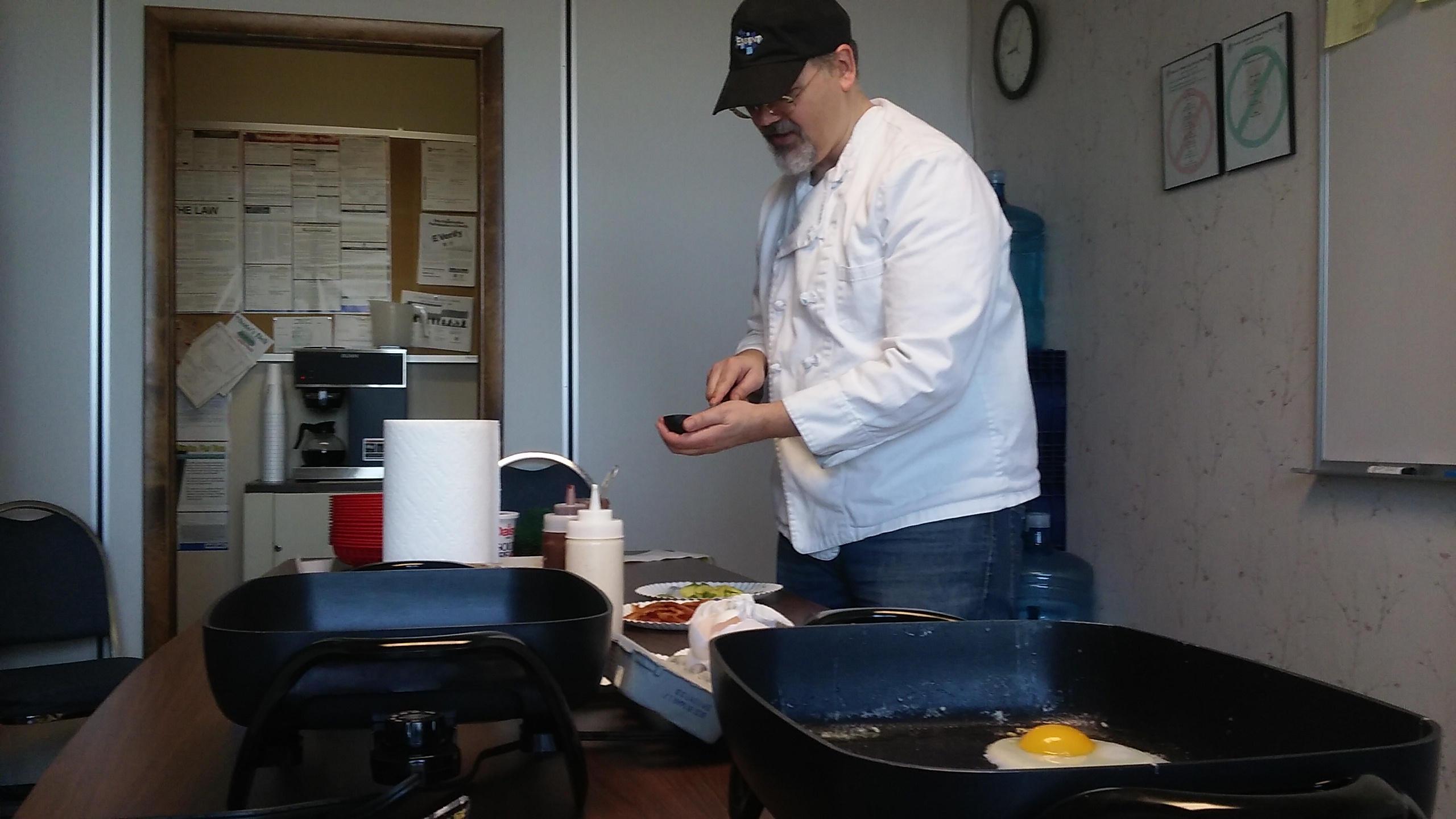 Essent CEO Eric Alessi Cooks Breakfast for Staff